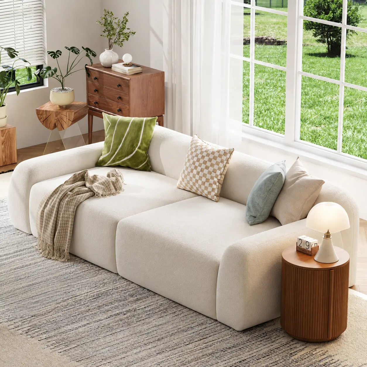 Cleaning Service image of living room area